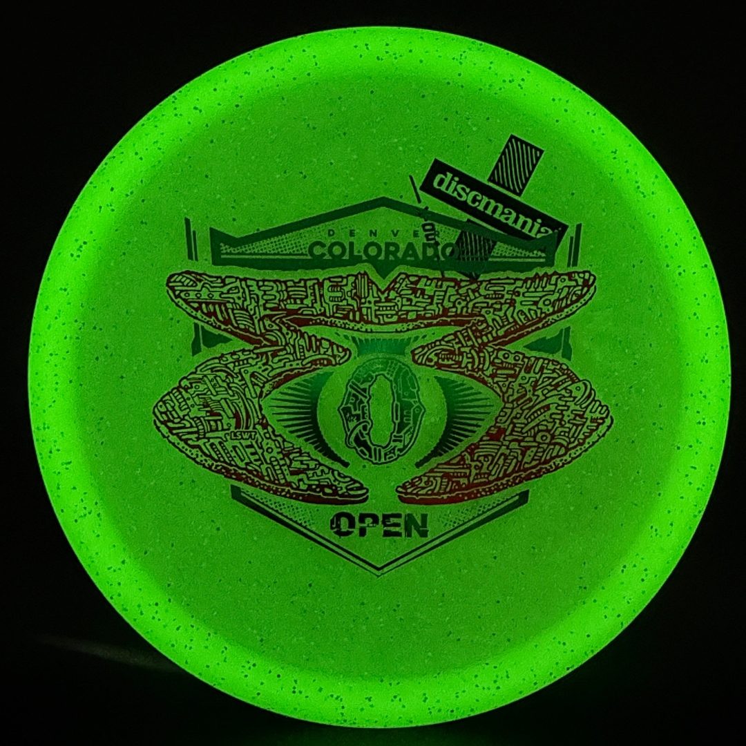 Metal Flake Glow C-Line MD3 IS2 - 303 Open Shield X-Out *Colten Stash* Discmania
