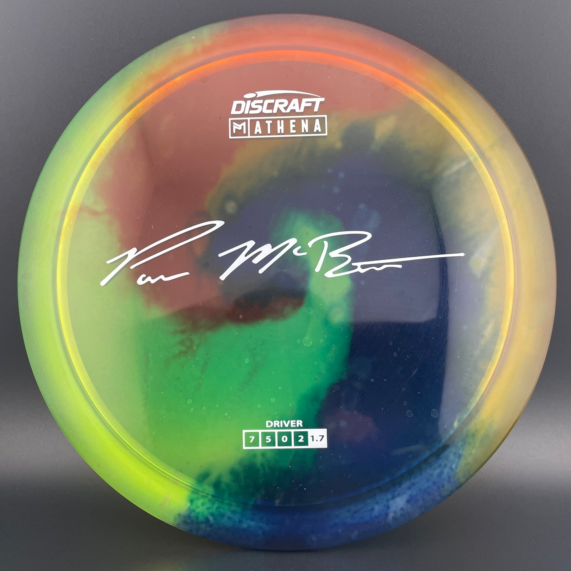 Fly Dye Z Athena - Paul McBeth Discraft