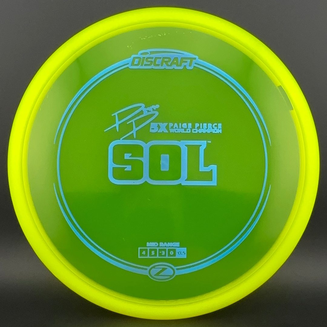 Signature Z Sol - Paige Pierce 5X World Champion Discraft