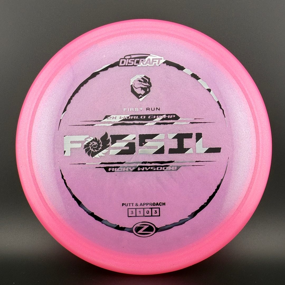 Colorshift Z Fossil - First Run - Ricky Wysocki Discraft
