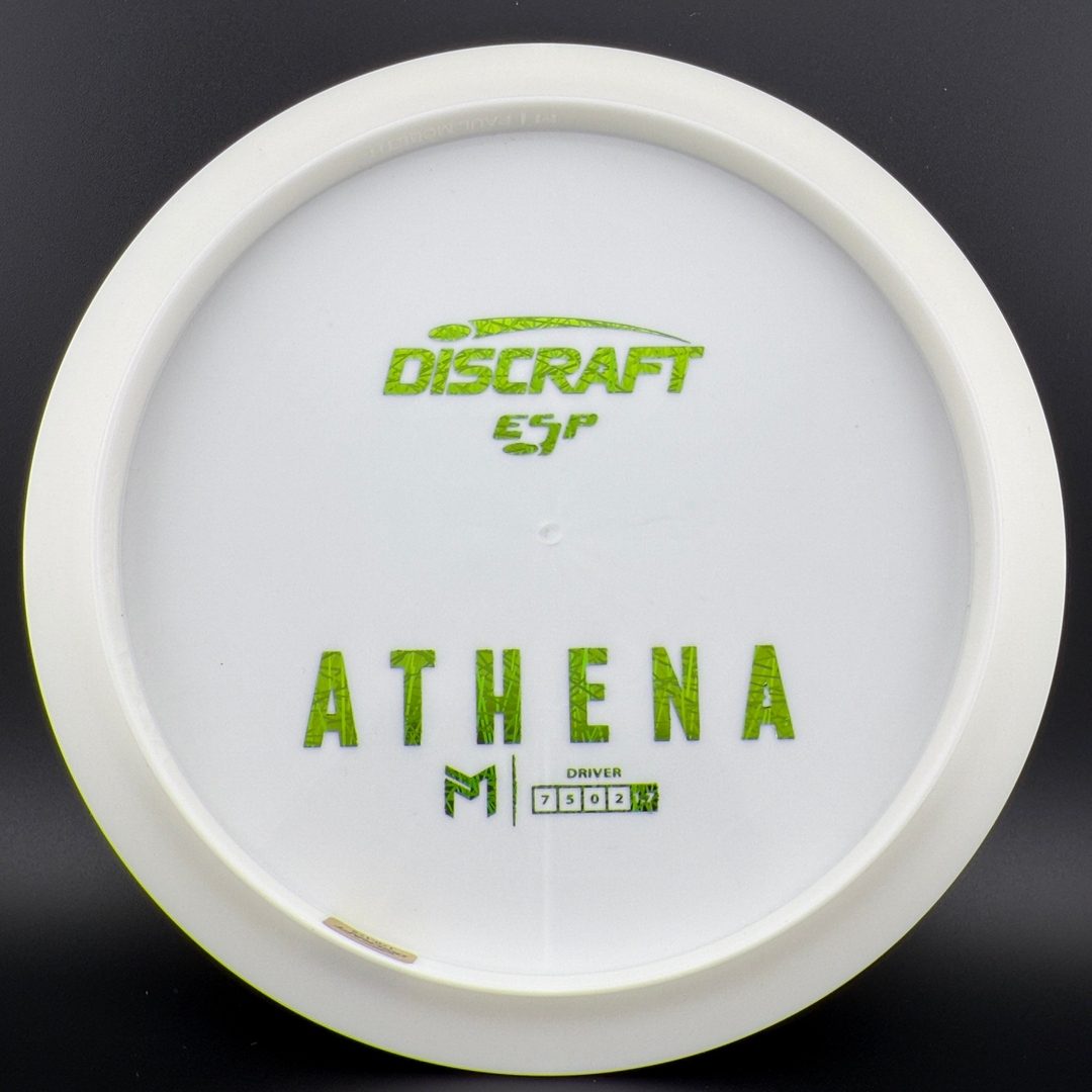 White ESP Athena - Bottom Stamp - Dyer’s Delight Discraft