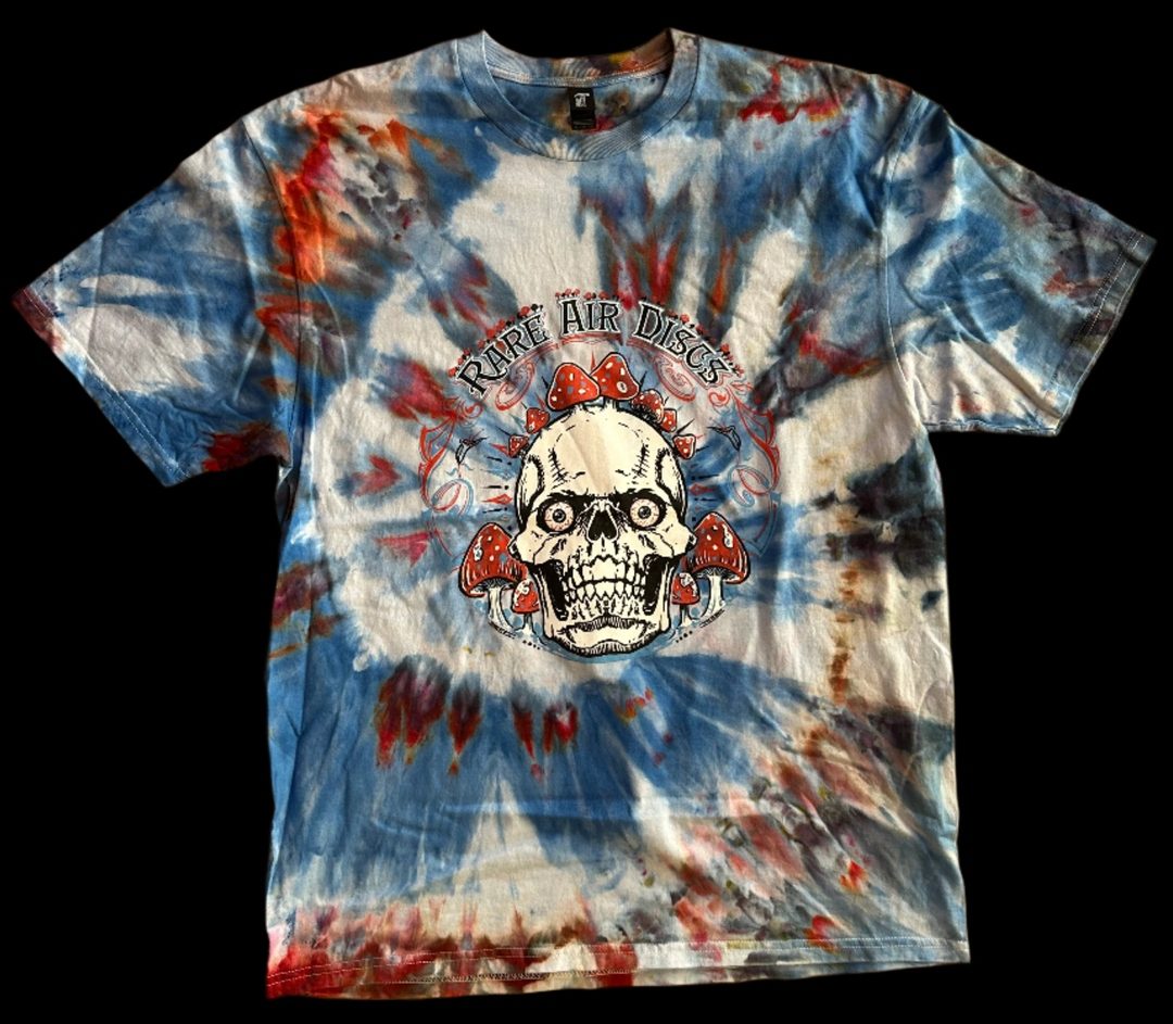 Crushin' Amanitas Tie-Dye Shirt - Produced by Thunder Shout Rare Air Discs