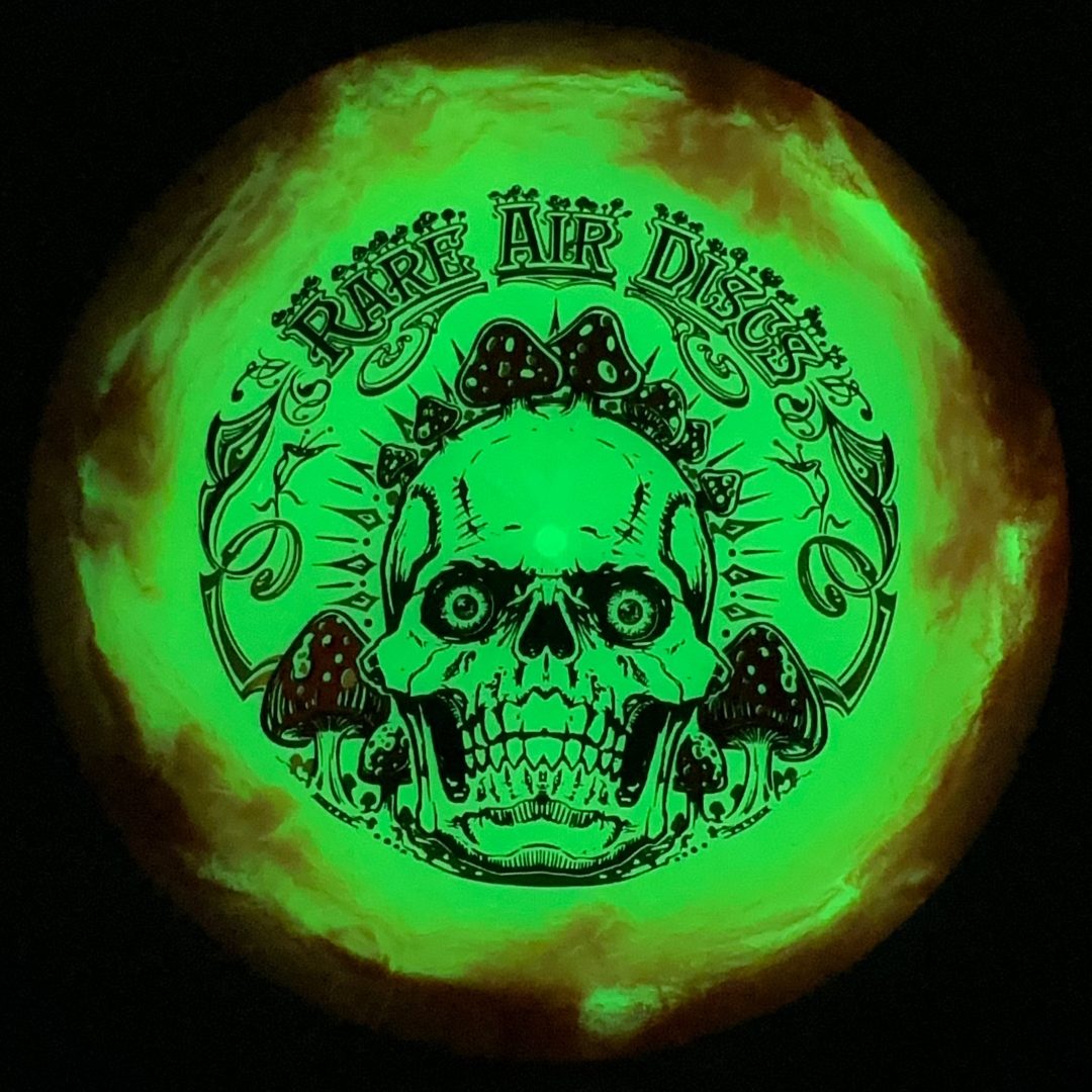Glow Retina Chemtrail -Crushin' Amanitas by Manny Trujillo Doomsday Discs