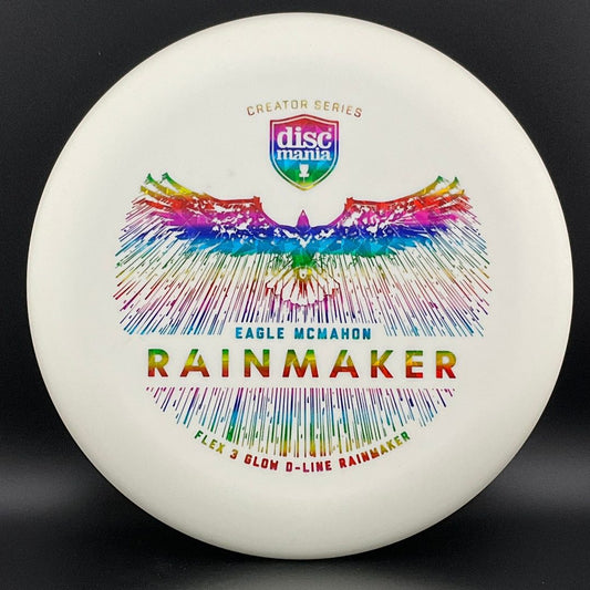 Glow D-Line Flex 3 Rainmaker - Eagle McMahon Creator Series Discmania