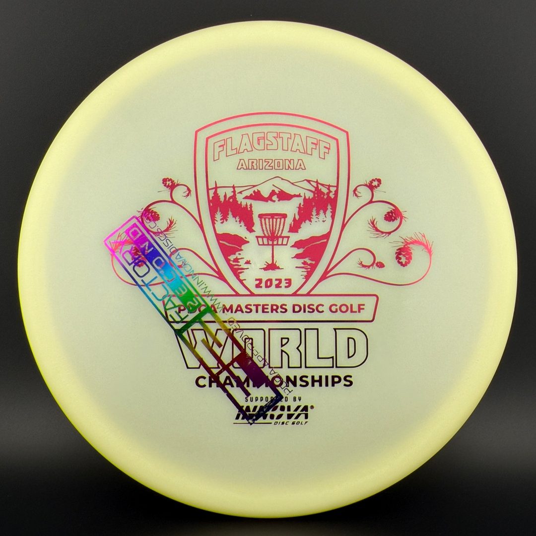 Glow Champion Gator - 2023 PDGA Masters - F2 Innova
