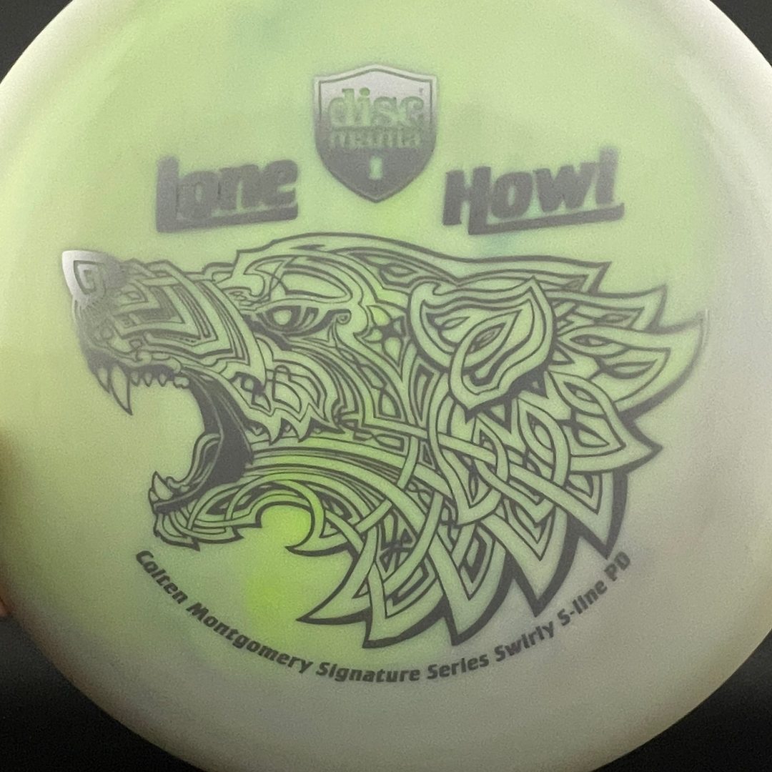 Swirly S-Line PD - Lone Howl - Silver Stamp *Colten Stash* Discmania