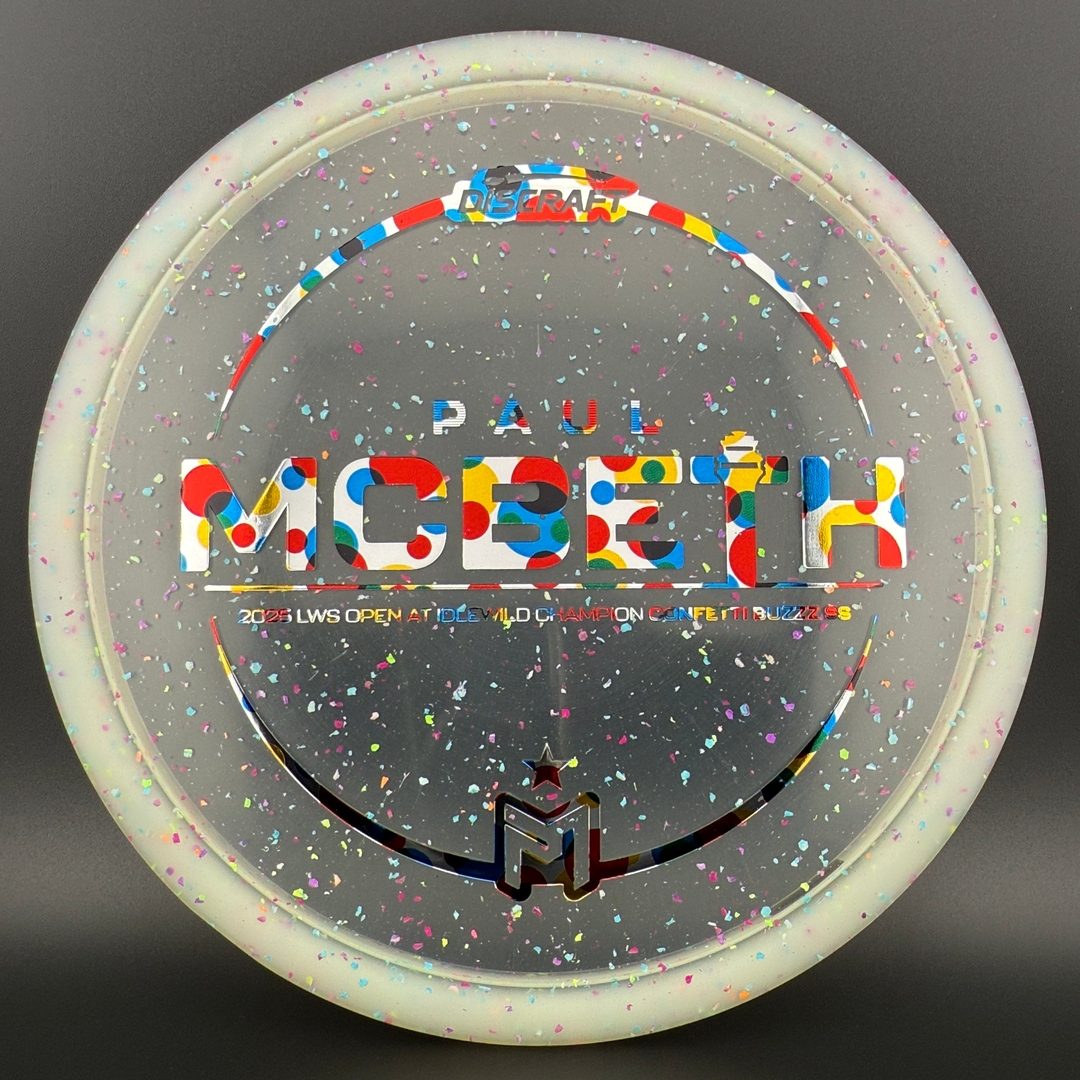 Confetti Z Buzzz SS - Paul McBeth 2025 LWS Open Discraft