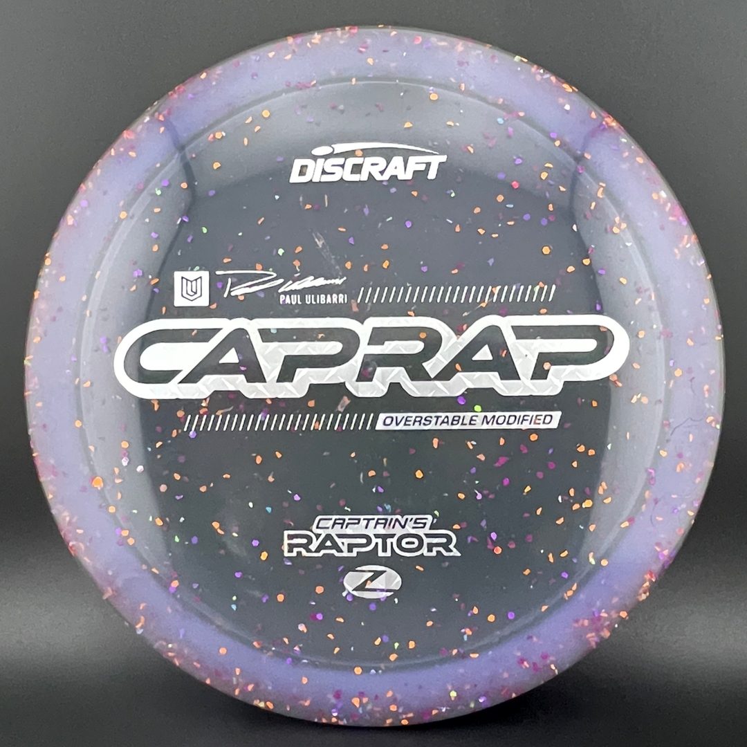 Confetti Z Captain's Raptor - Paul Ulibarri 2026 Discraft