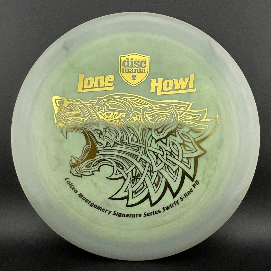 Swirly S-Line PD - Lone Howl - Gold Stamp *Colten Stash* Discmania