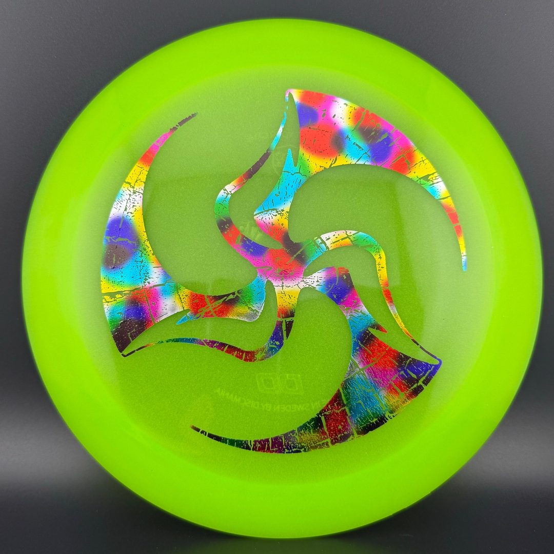 Color Glow C-Line DD - Limited Huk Cracked Stamp Discmania