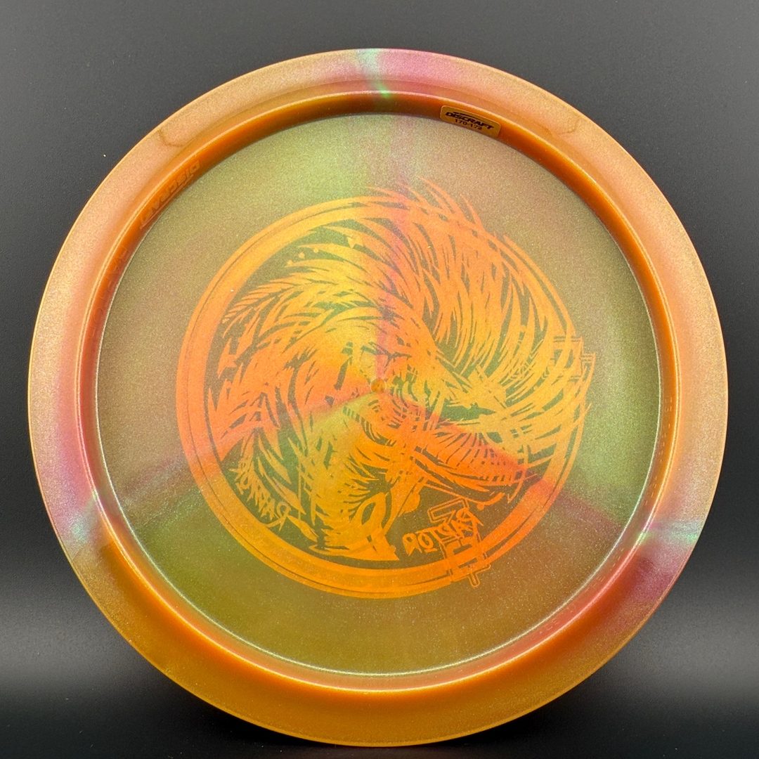 Colorshift Z Swirl Raptor - DM VIP Misprint Discraft