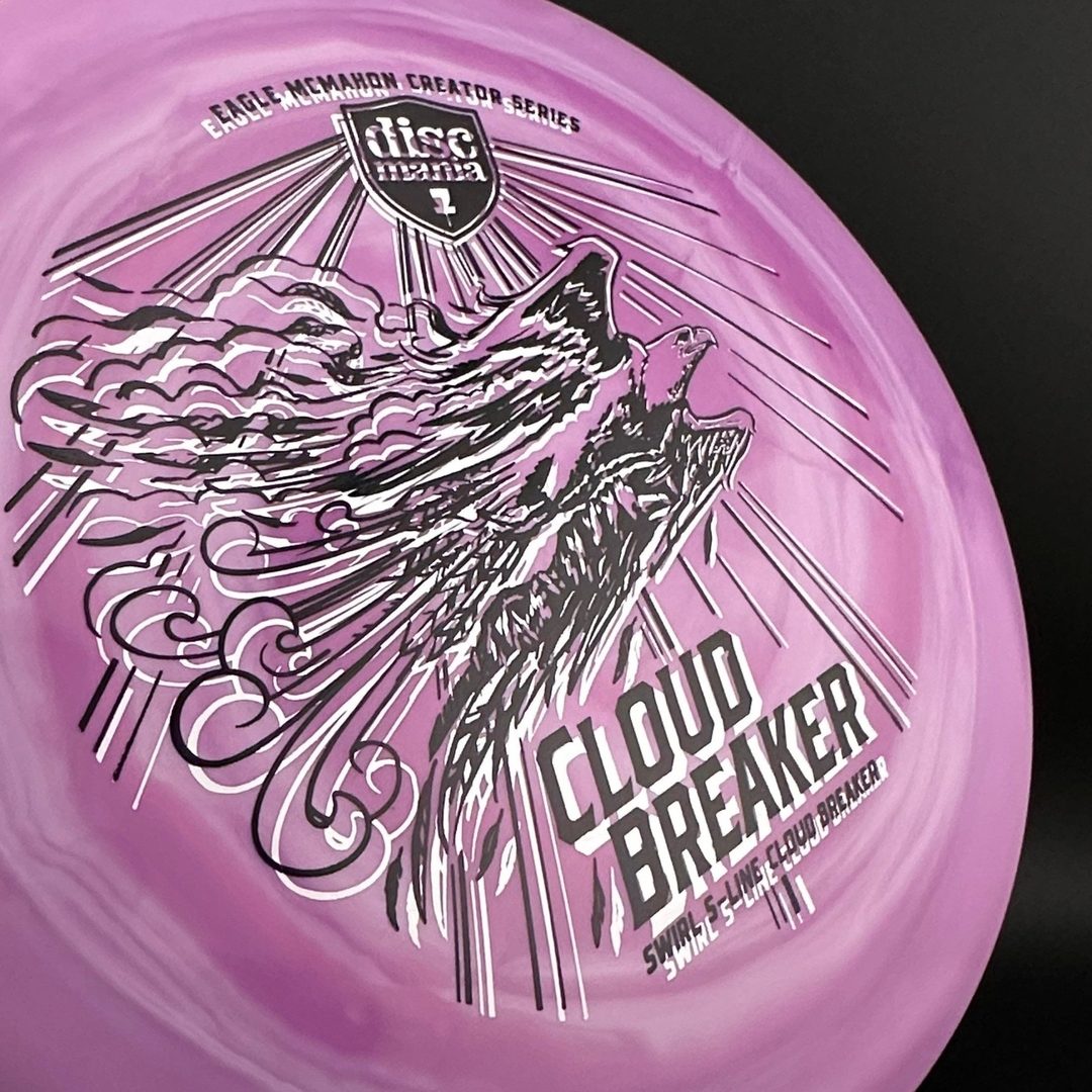 Swirl S-Line Cloud Breaker - Eagle McMahon - Shadow Stamped *Warehouse Stash* Discmania
