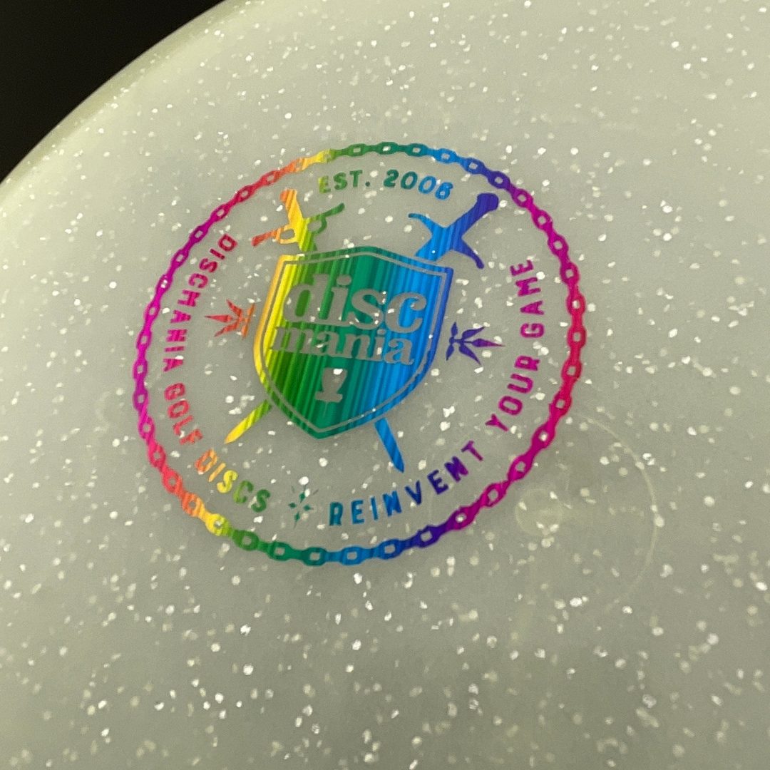 MF Glow C-Line MD3 - Sword and Shield Mini Stamp - Innova Made Discmania