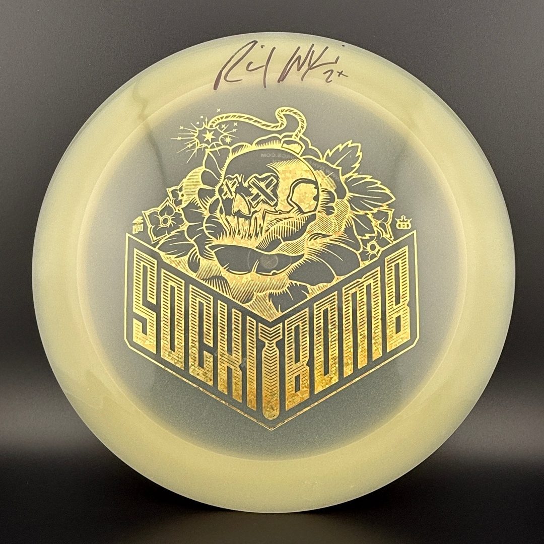 Lucid Moonshine Raider - LE Sockibomb Ricky Wysocki Autographed Dynamic Discs