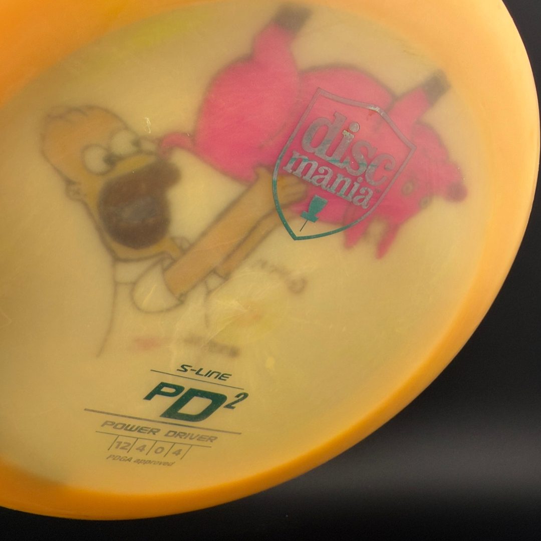 S-Line PD2 Penned - Kona Art Spider Pig - Transitional S/C-Line *Colten Stash Used* Discmania