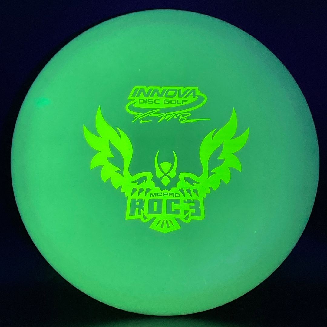 McPro Glow Roc3 - Paul McBeth 2017 Signature Disc - Matte Highlighter! Innova