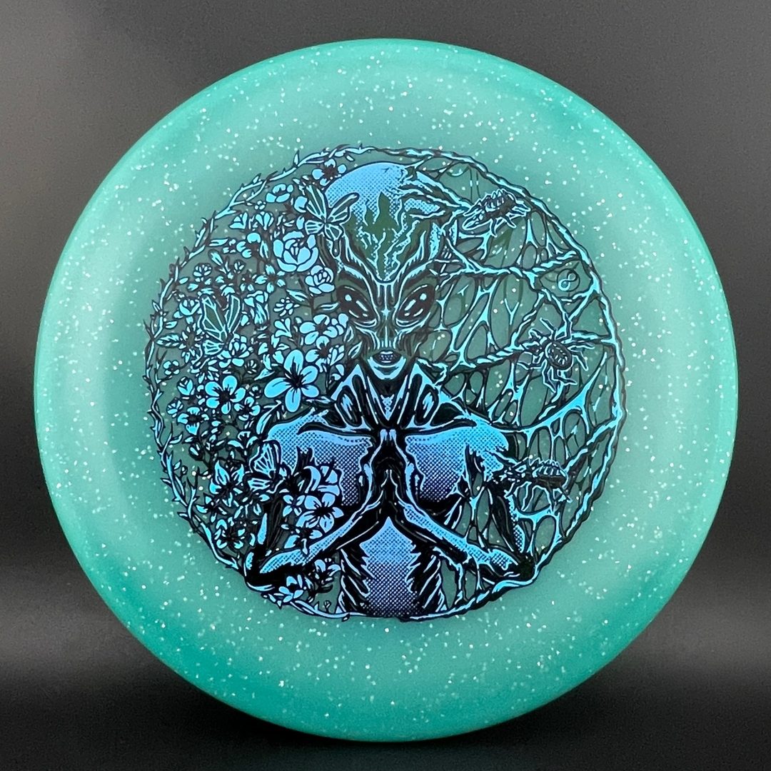 Metal Flake Glow C-Blend Alpaca - Alien Nature Infinite Discs