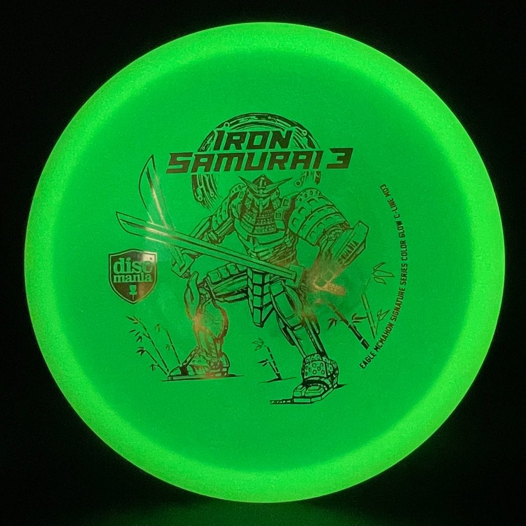 Clear Glow MD3 - Iron Samurai 3 *Colten Stash* Discmania