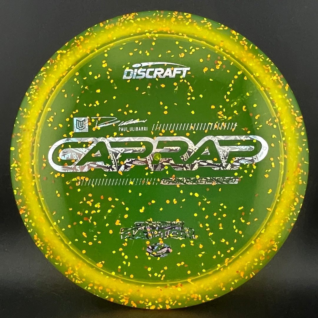 Confetti Z Captain's Raptor - Paul Ulibarri 2026 Discraft