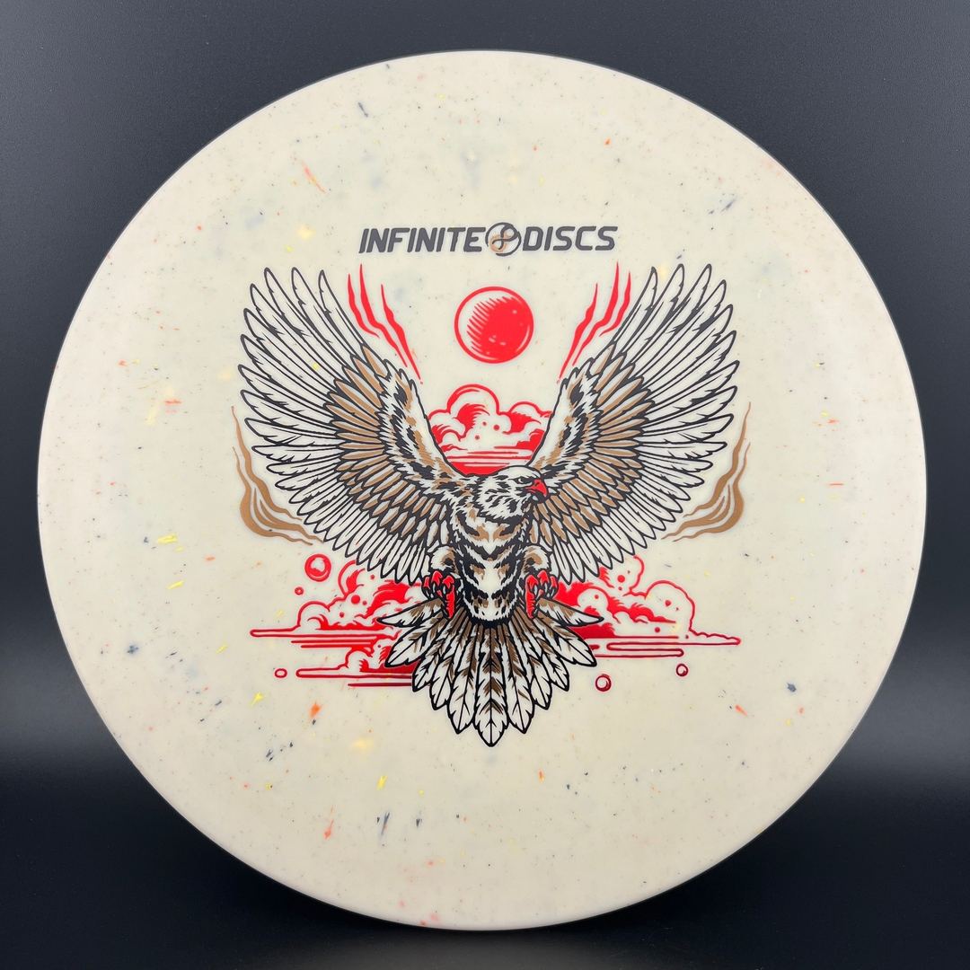 Splatter S-Blend Scepter - Eagle - Triple Foil Infinite Discs