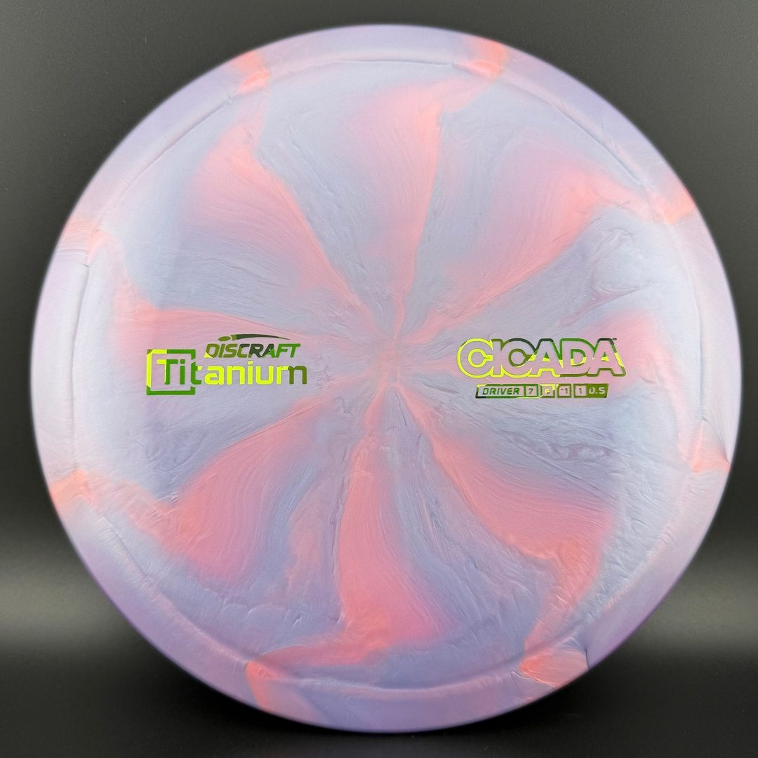 Titanium Swirl Cicada Discraft