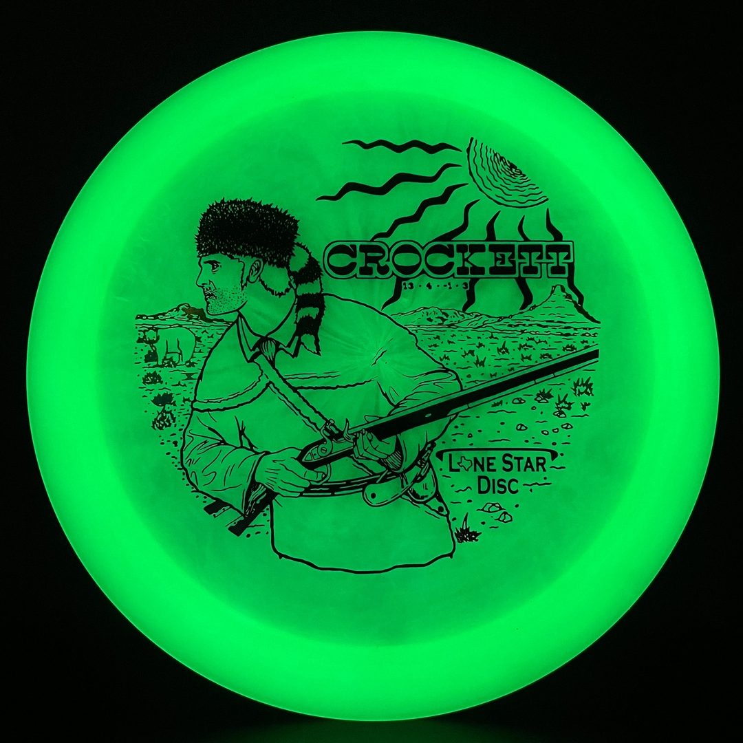 Glow Crockett - Alpha and Bravo Glow Lone Star Discs