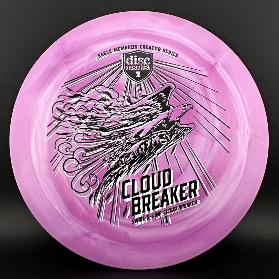 Swirl S-Line Cloud Breaker - Eagle McMahon - Shadow Stamped *Warehouse Stash* Discmania