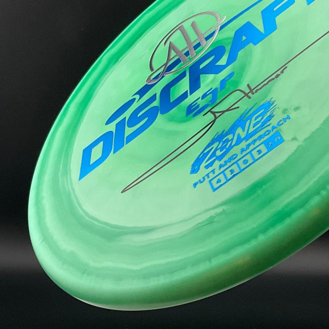 ESP Swirl Zone *Signed* - Adam Hammes Mini Stamp Discraft