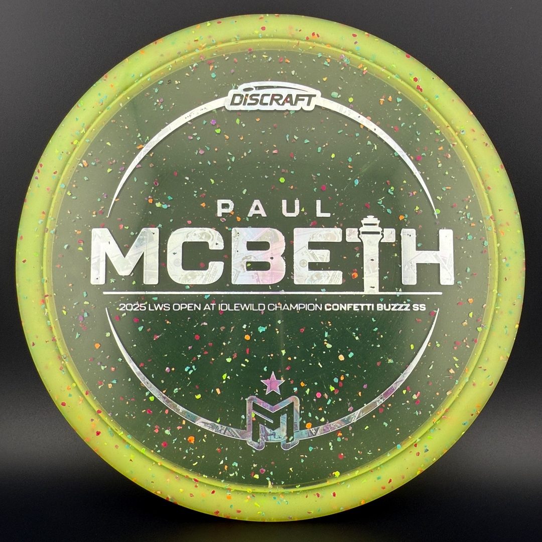 Confetti Z Buzzz SS - Paul McBeth 2025 LWS Open Discraft