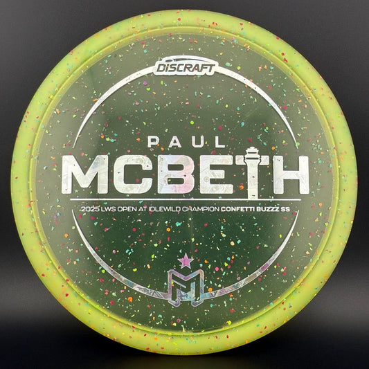 Confetti Z Buzzz SS - Paul McBeth 2025 LWS Open Discraft