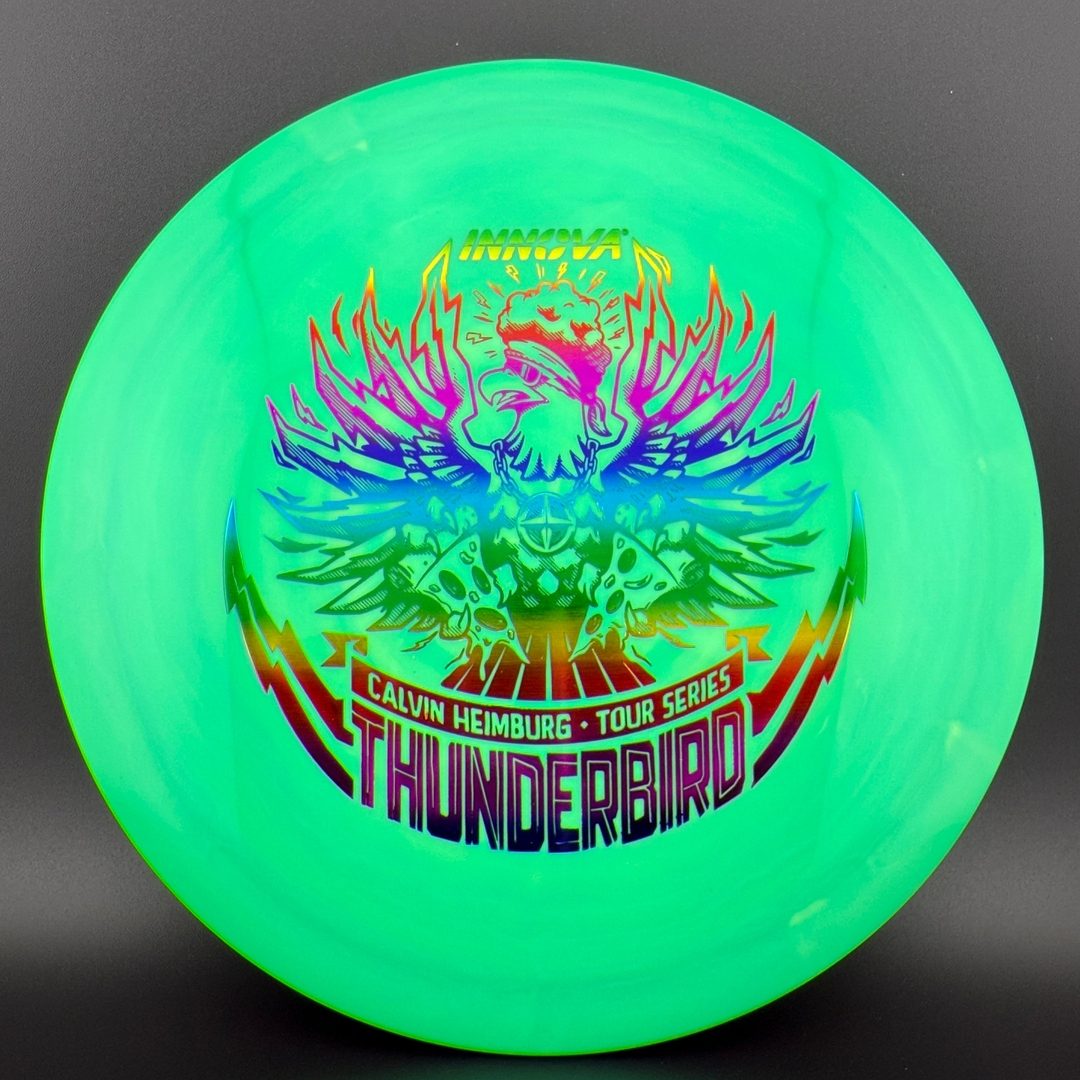 Swirly Star Thunderbird - Calvin Heimburg 2025 Tour Series Innova