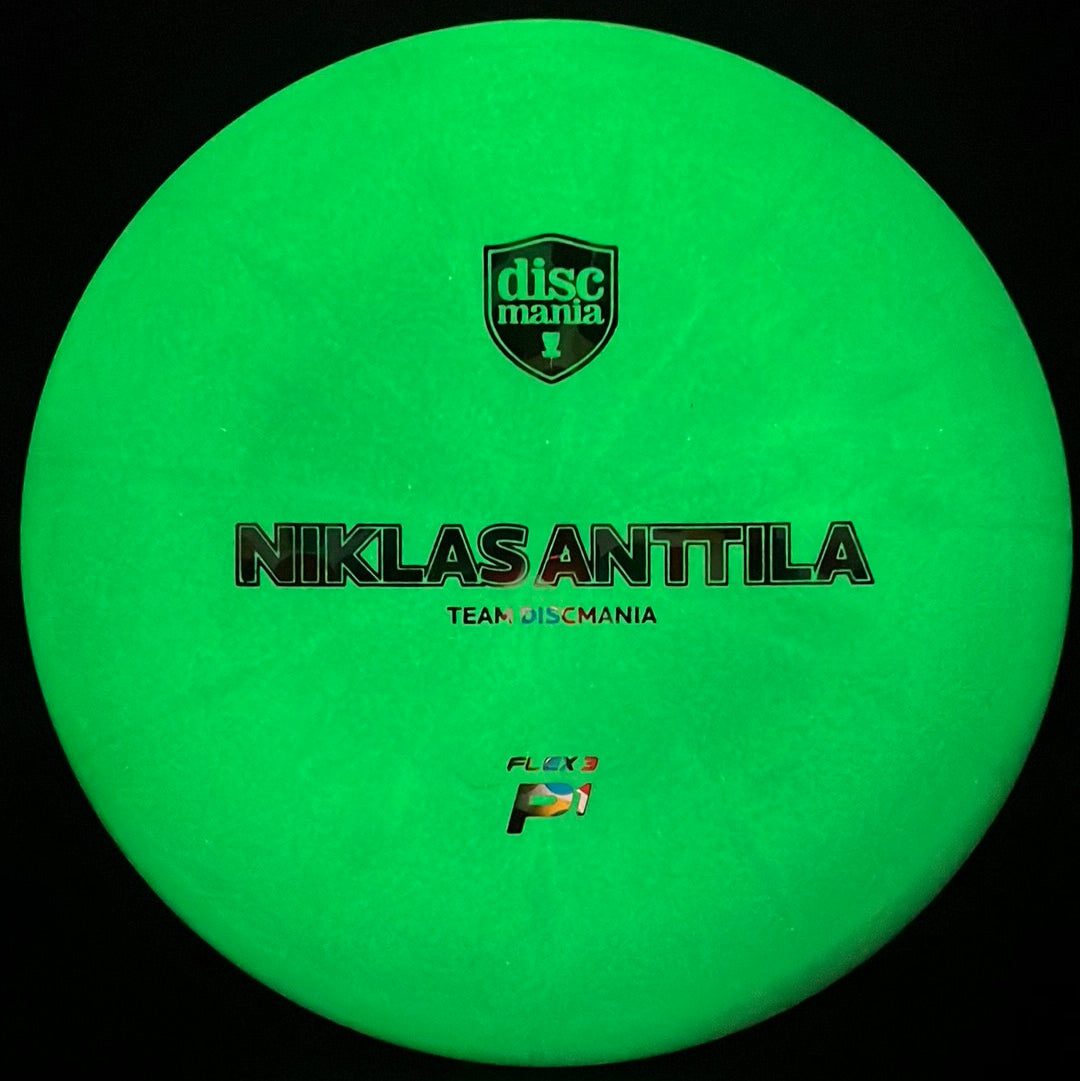 Glow D-Line P1 Flex 3 - Niklas Anttila Team Discmania Discmania