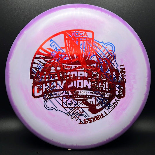 Alpha Penny Putter - Triple Stamped X-Out Lone Star Discs