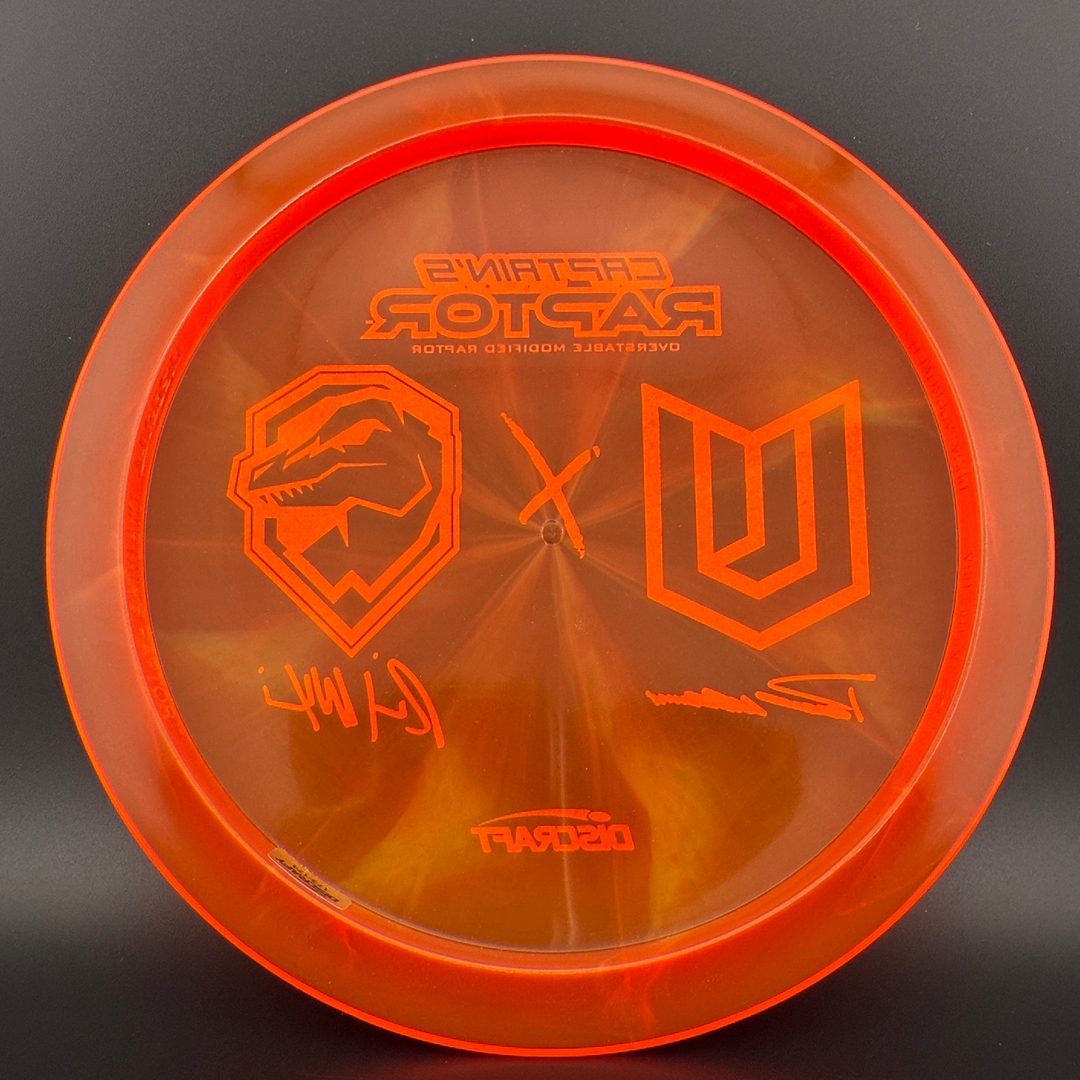 Z Swirl Captain's Raptor - Ulibarri x Wysocki Collab Edition Discraft