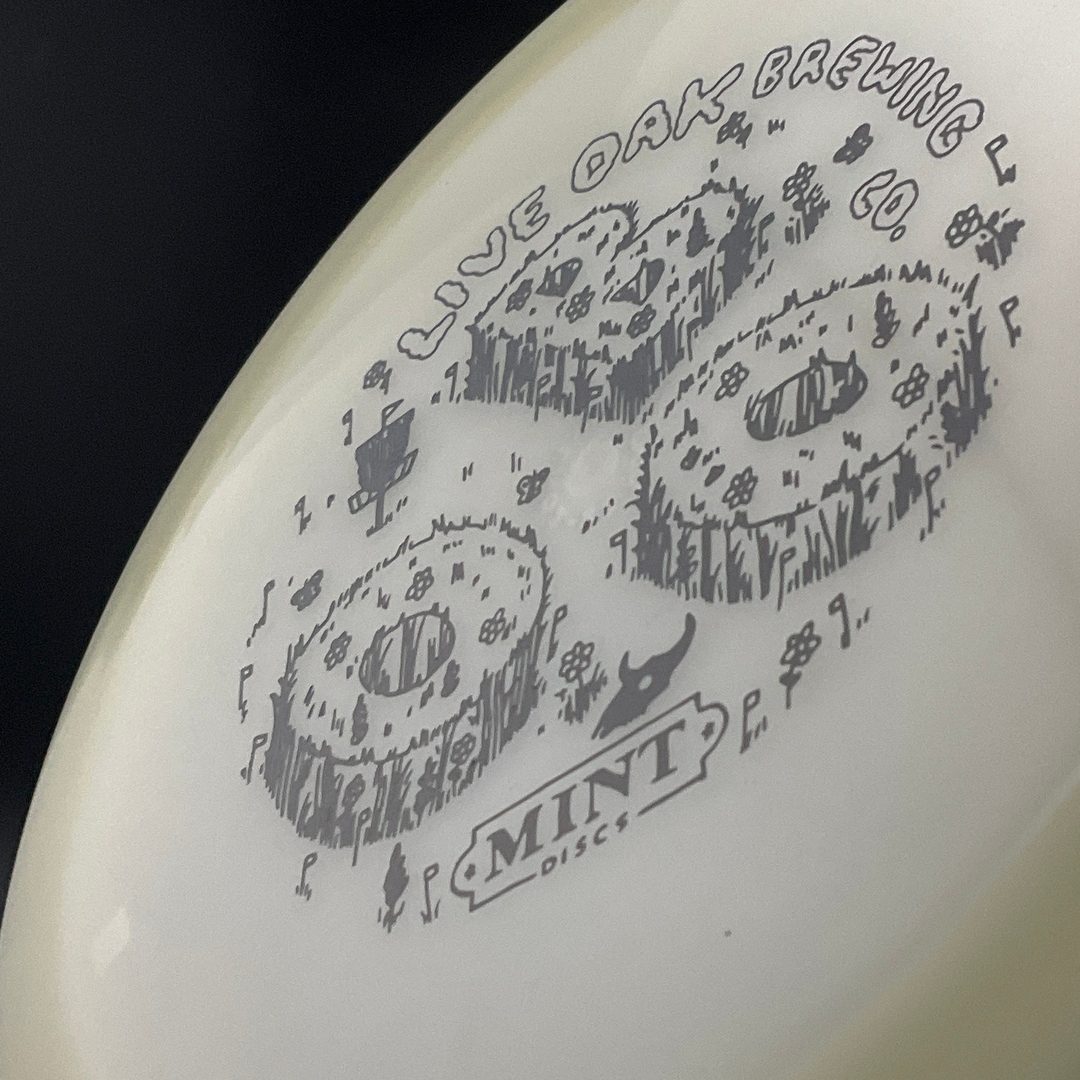 Nocturnal Longhorn - Second Run Glow - 2023 Live Oak Brewing MINT Discs