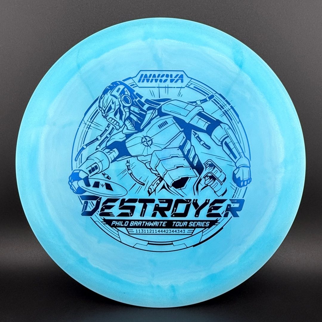 Swirly Star Destroyer - Philo Brathwaite 2025 Tour Series Innova