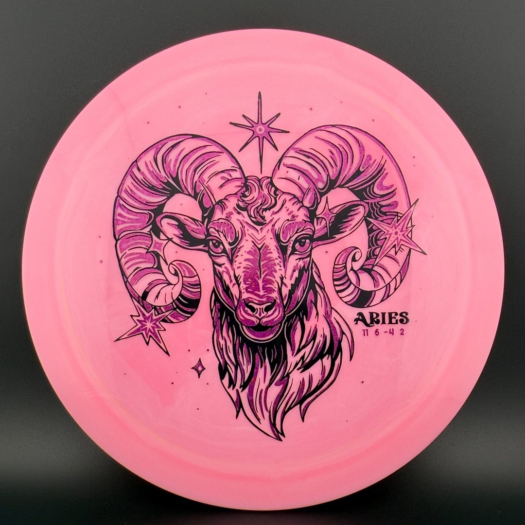 Swirly Sirius Aries (1.1) - Cosmic Ram by Tony Diaz