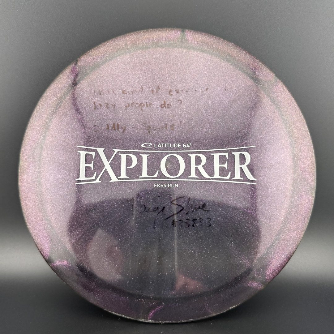 Opto-X Glimmer Explorer *Signed* - Paige Shue - EK64 Run *Used Latitude 64