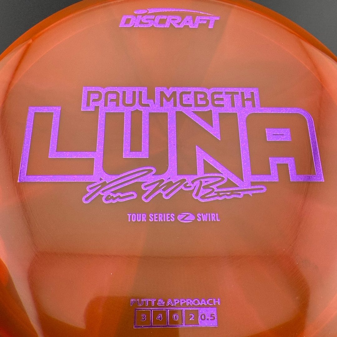 Z Swirl Luna - 2025 Paul McBeth Tour Series Discraft