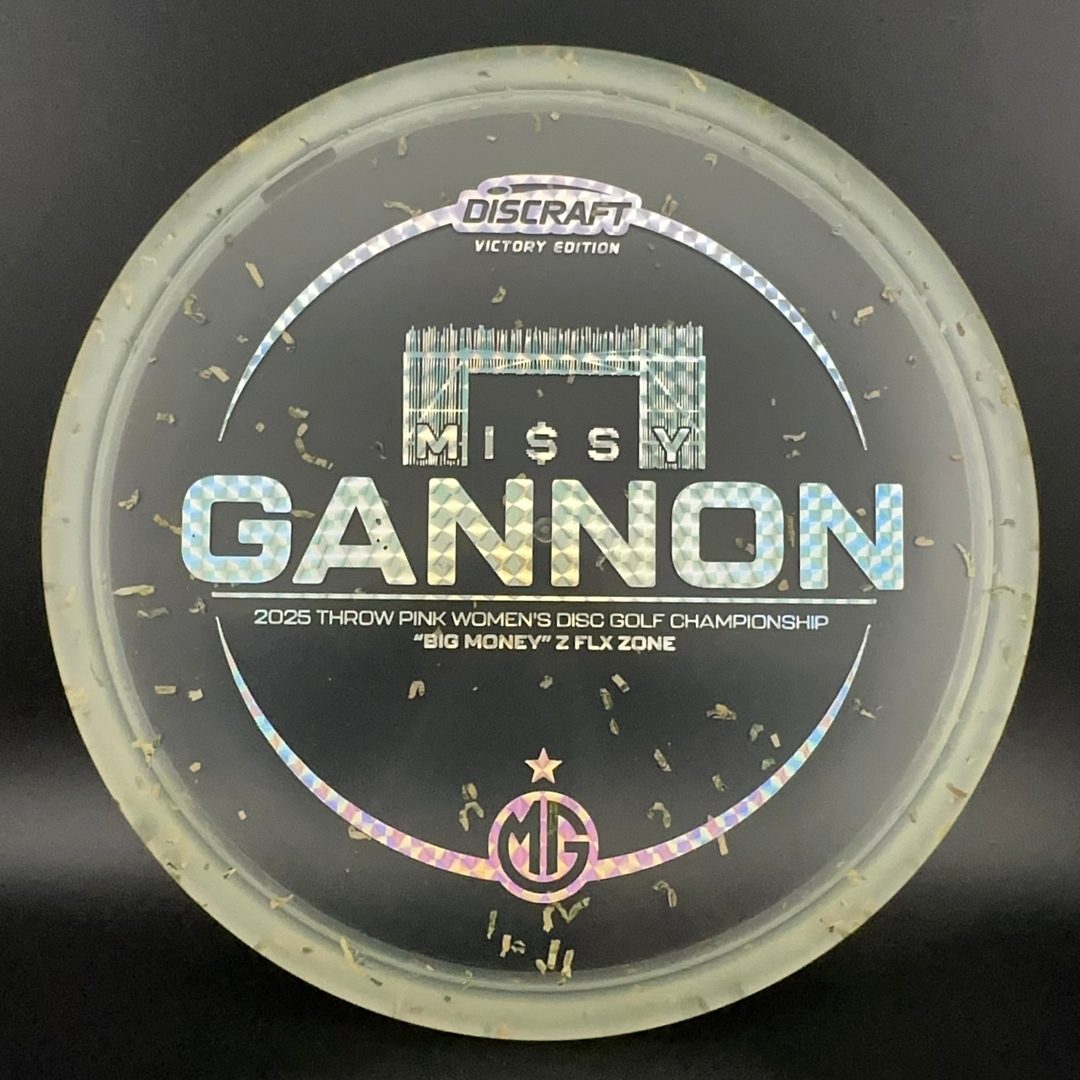 Z FLX Money Zone - 2025 Missy Gannon Throw Pink MINT Discs