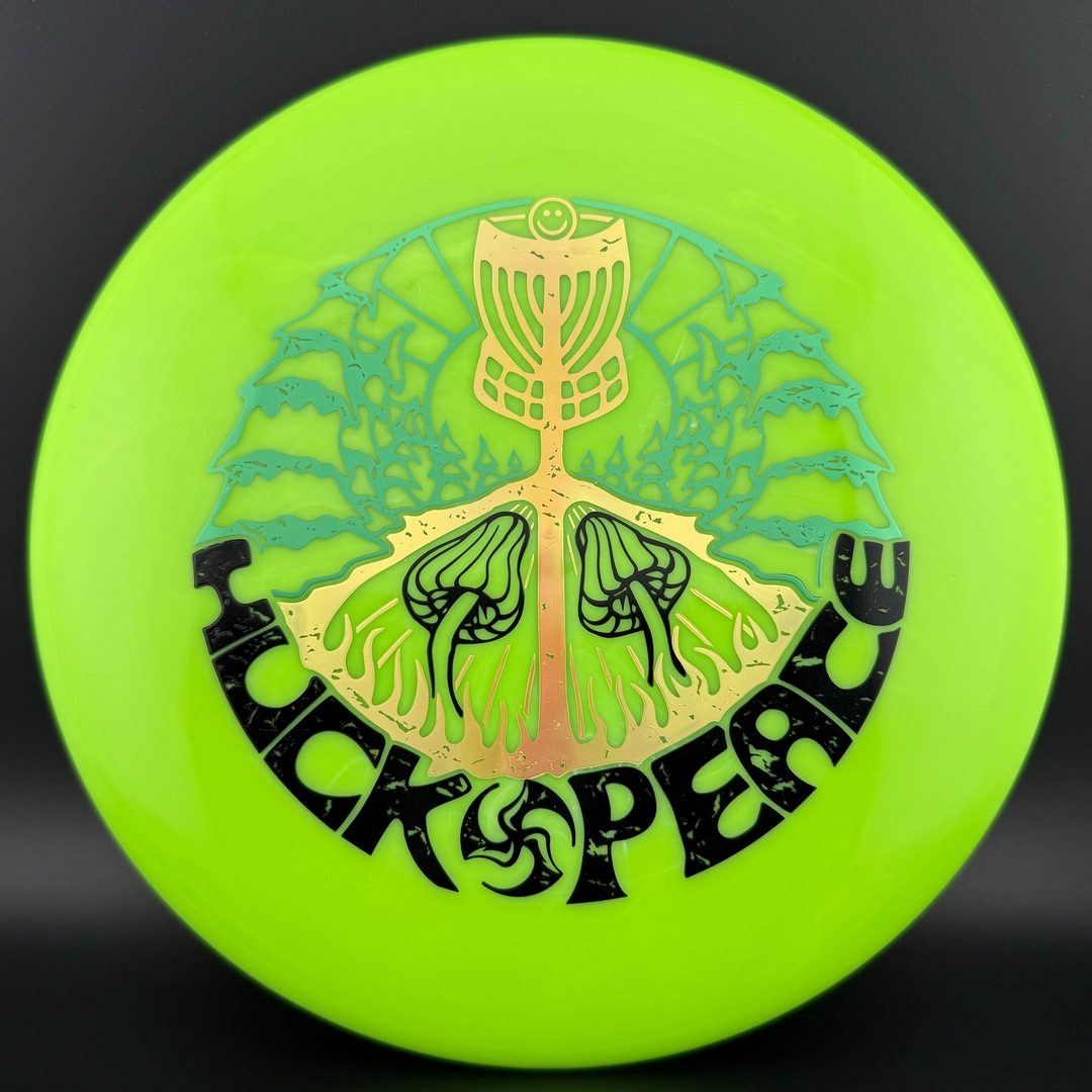 Soft Neo Spore - Huk Lab Peace Triple Foil Stamp Discmania