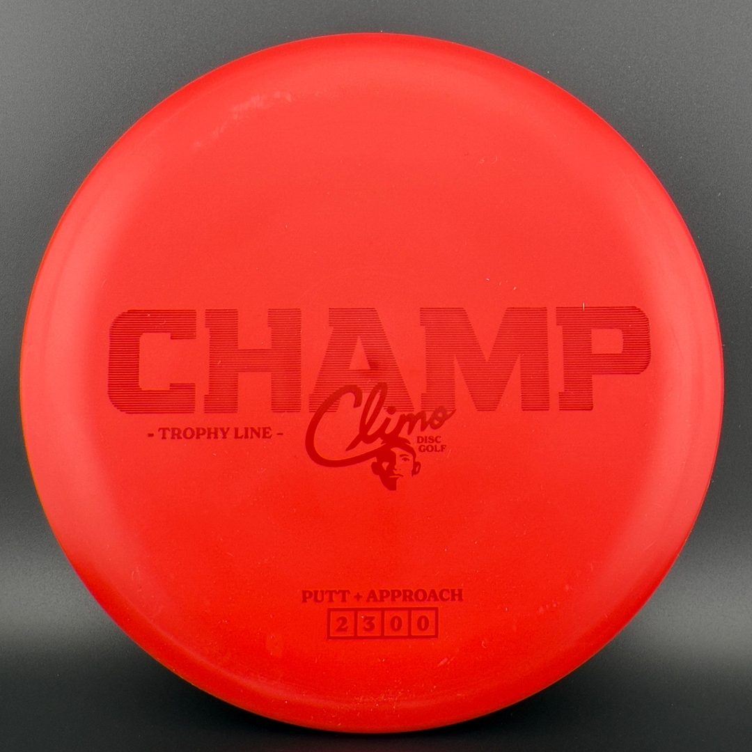Trophy Line Champ Climo Disc Golf