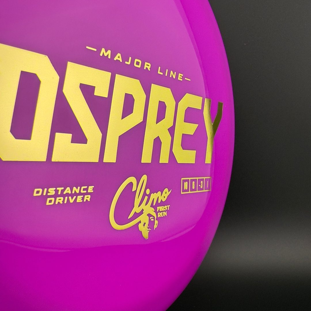 Major Line Osprey - First Run Climo Disc Golf