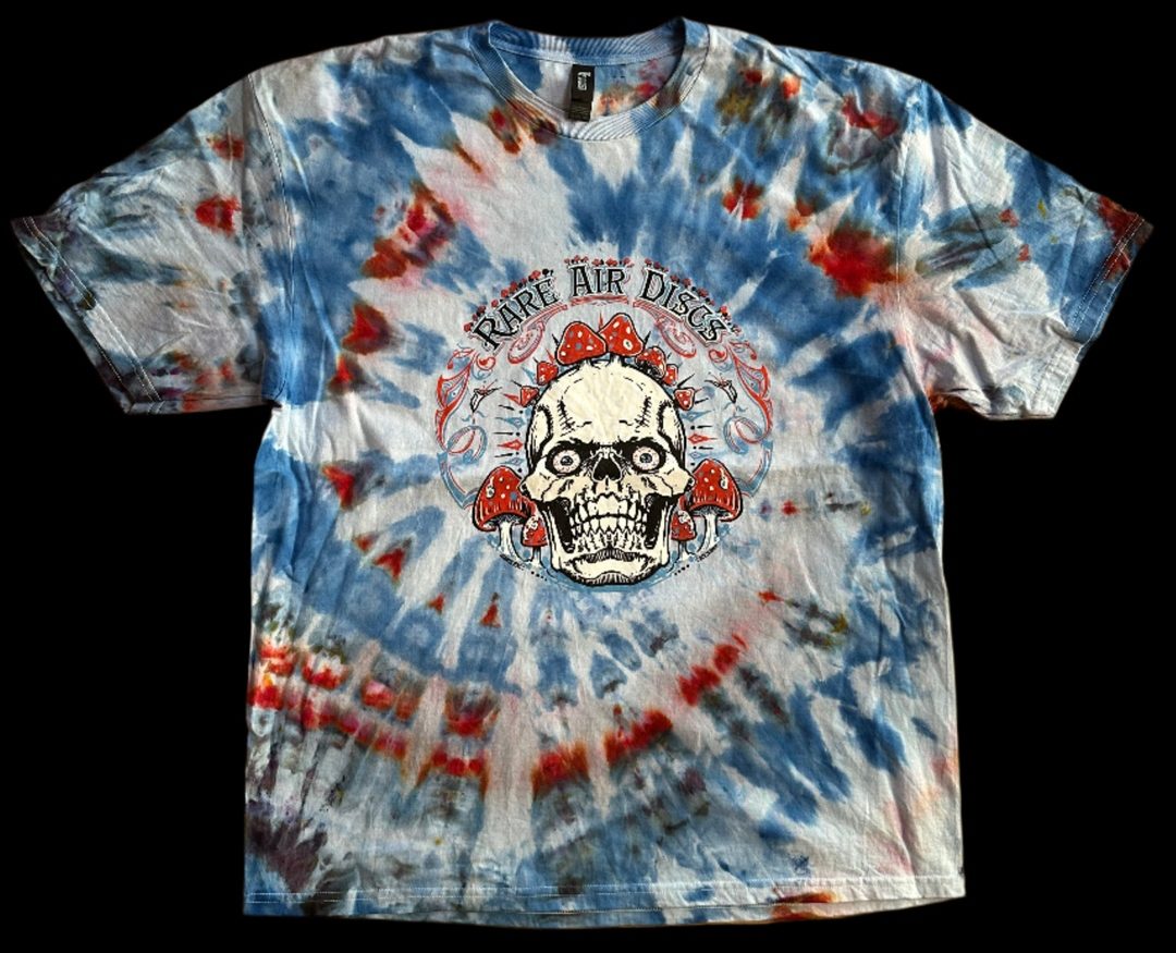 Crushin' Amanitas Tie-Dye Shirt - Produced by Thunder Shout Rare Air Discs