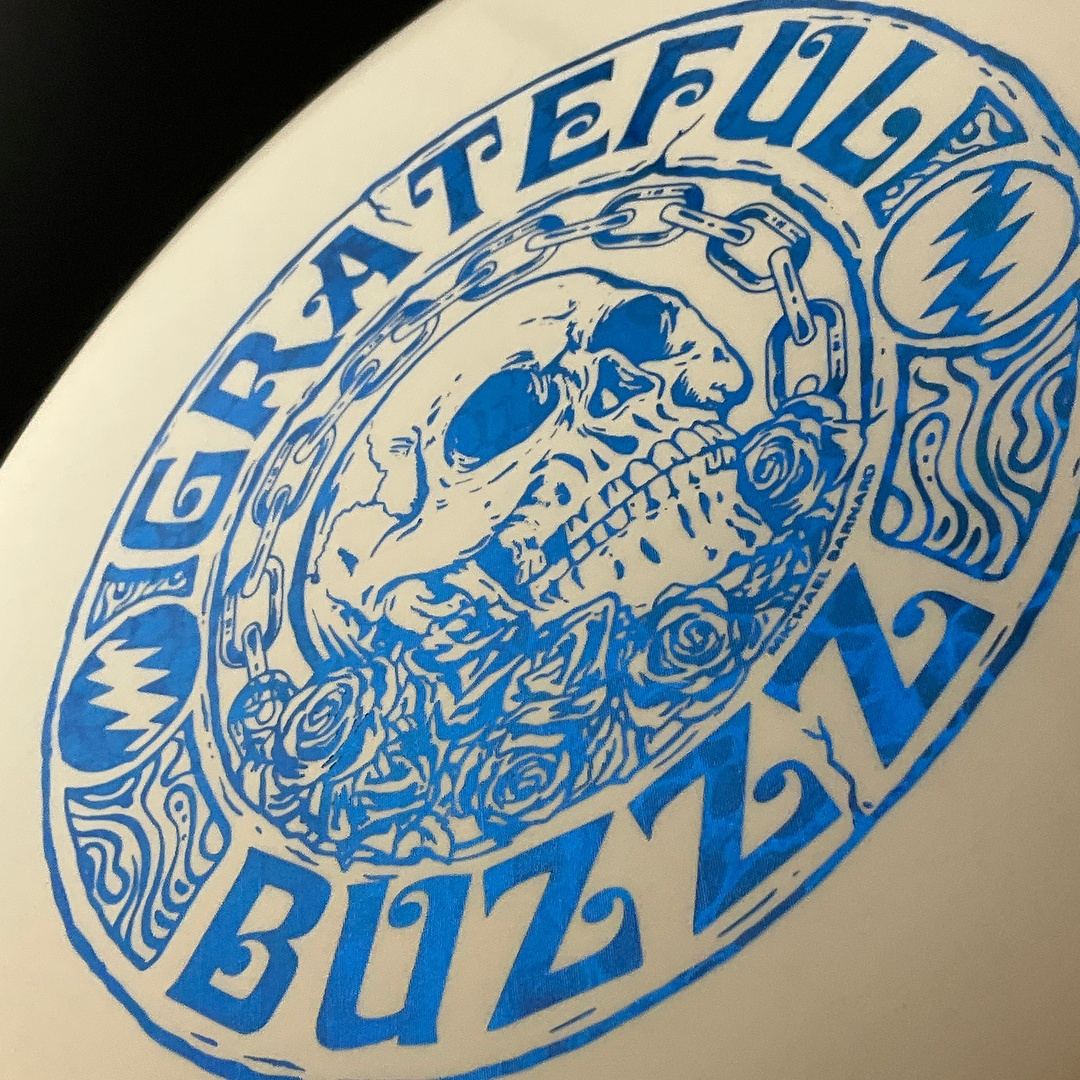 White ESP Buzzz - Grateful Buzzz Dyer's Delight Discraft