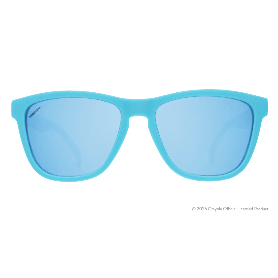 "Blue Lagoon" Limited Crayola OG Polarized Sunglasses Goodr