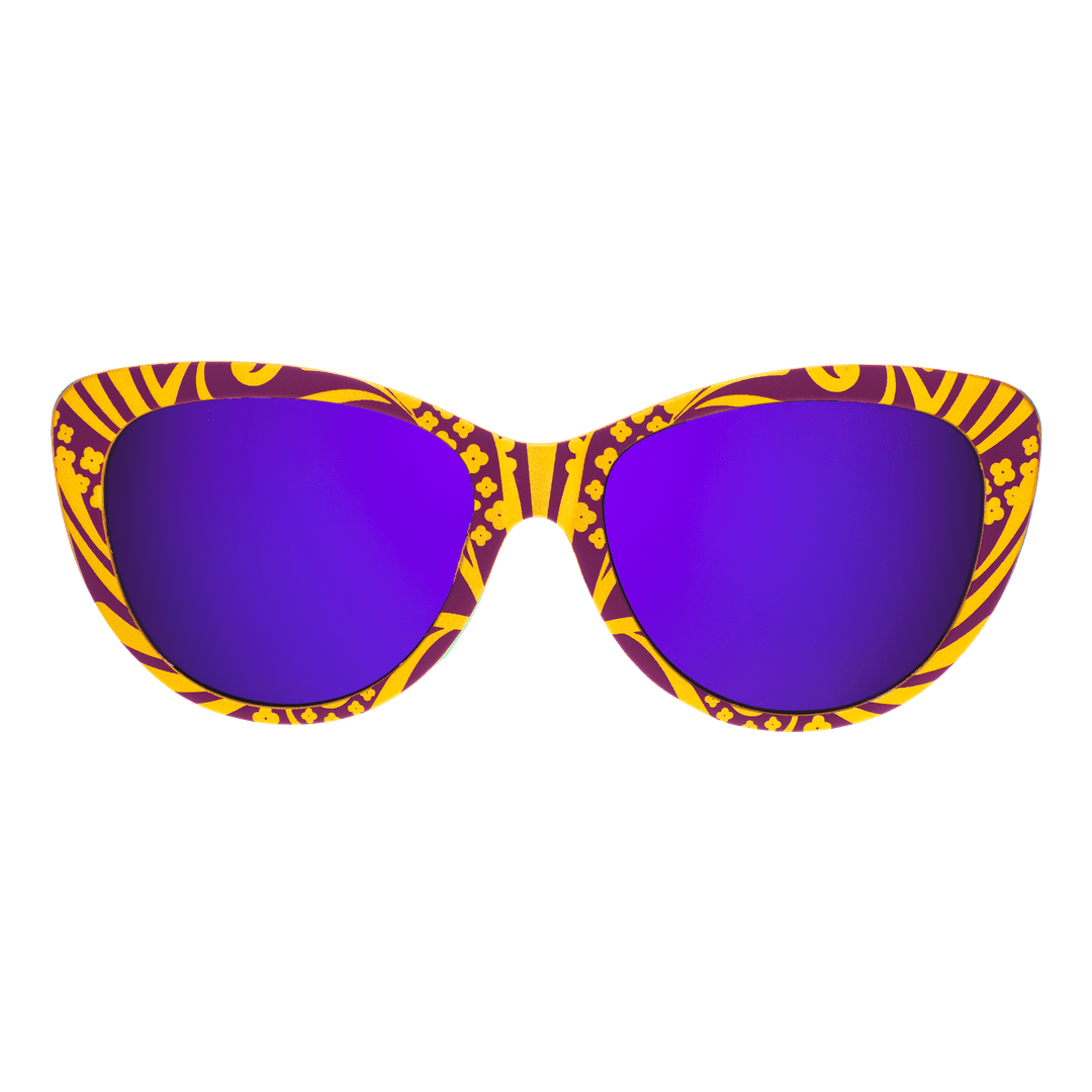 "Don't Ask How I Got These" Mardi Gras Glam G Polarized Sunglasses Goodr