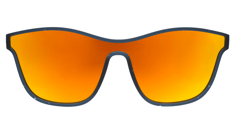 "Experiencing A Solar Flare-Up" VRG Polarized Sunglasses Goodr