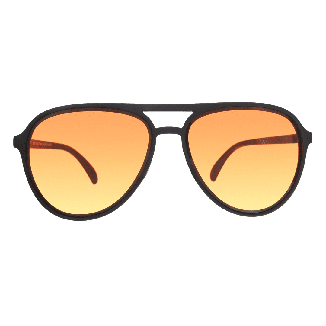 "Clear & Resin Danger" MACH G Polarized Sunglasses Goodr