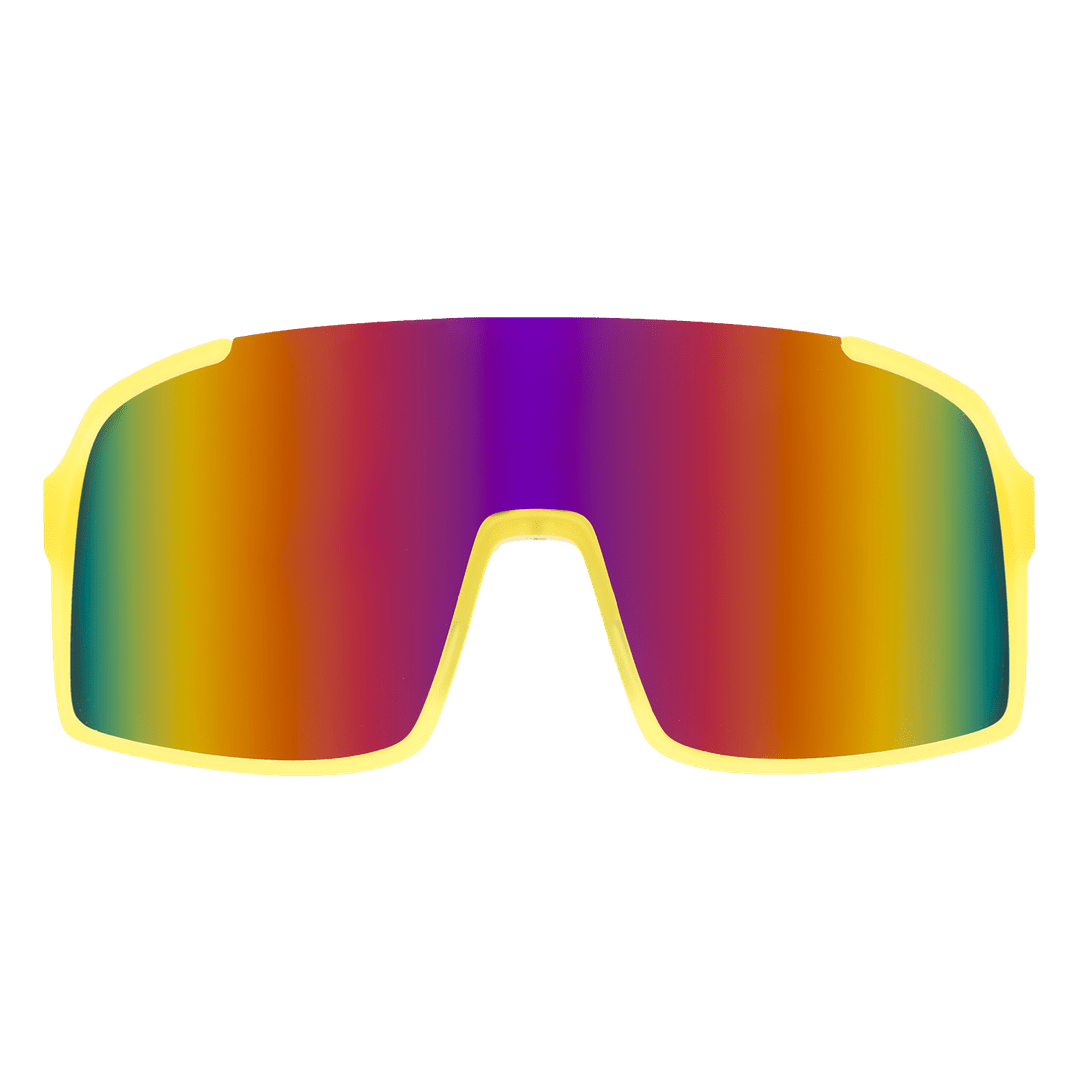 "LIVES LIFE IN ALL-CAPS" ASTRO G Polarized Sunglasses Goodr